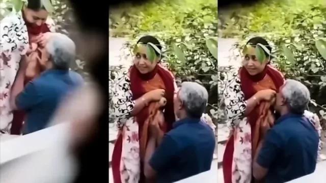 Old Man Sucking Aunty Boobs Hidden Recording